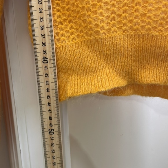 Aritizia wilfred - yellow alpaca sweater - small - Picture 6 of 10